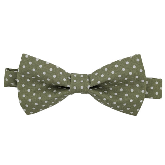 Sage Spot Bow Tie