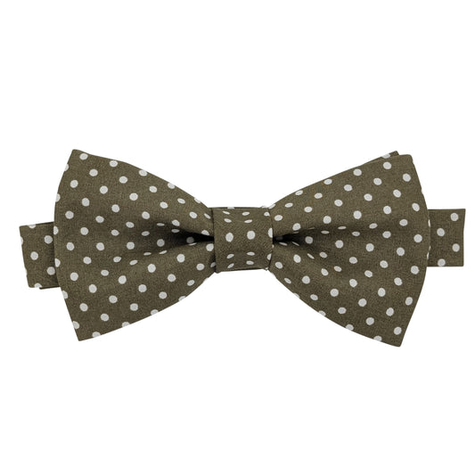 Moss Spot Bow Tie