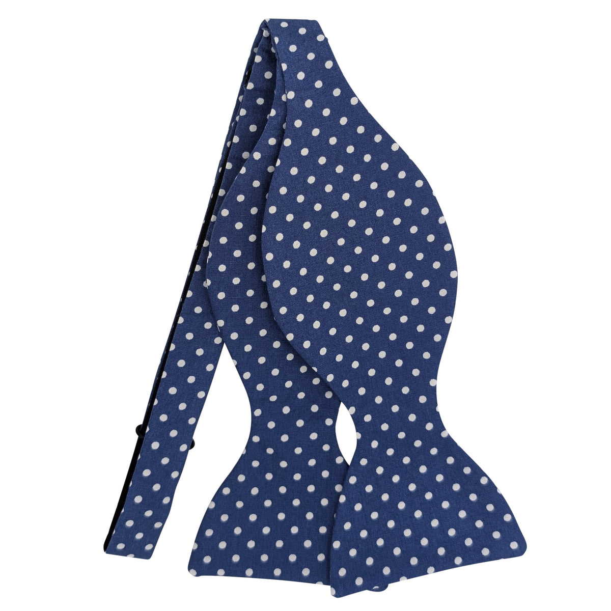 Blue Spot Bow Tie