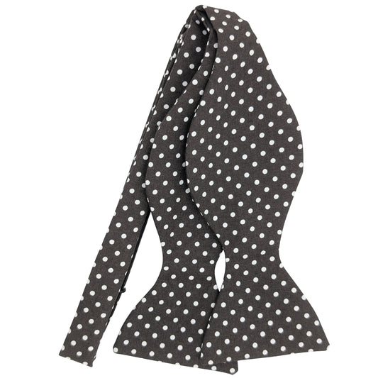 Brown Spot Bow Tie