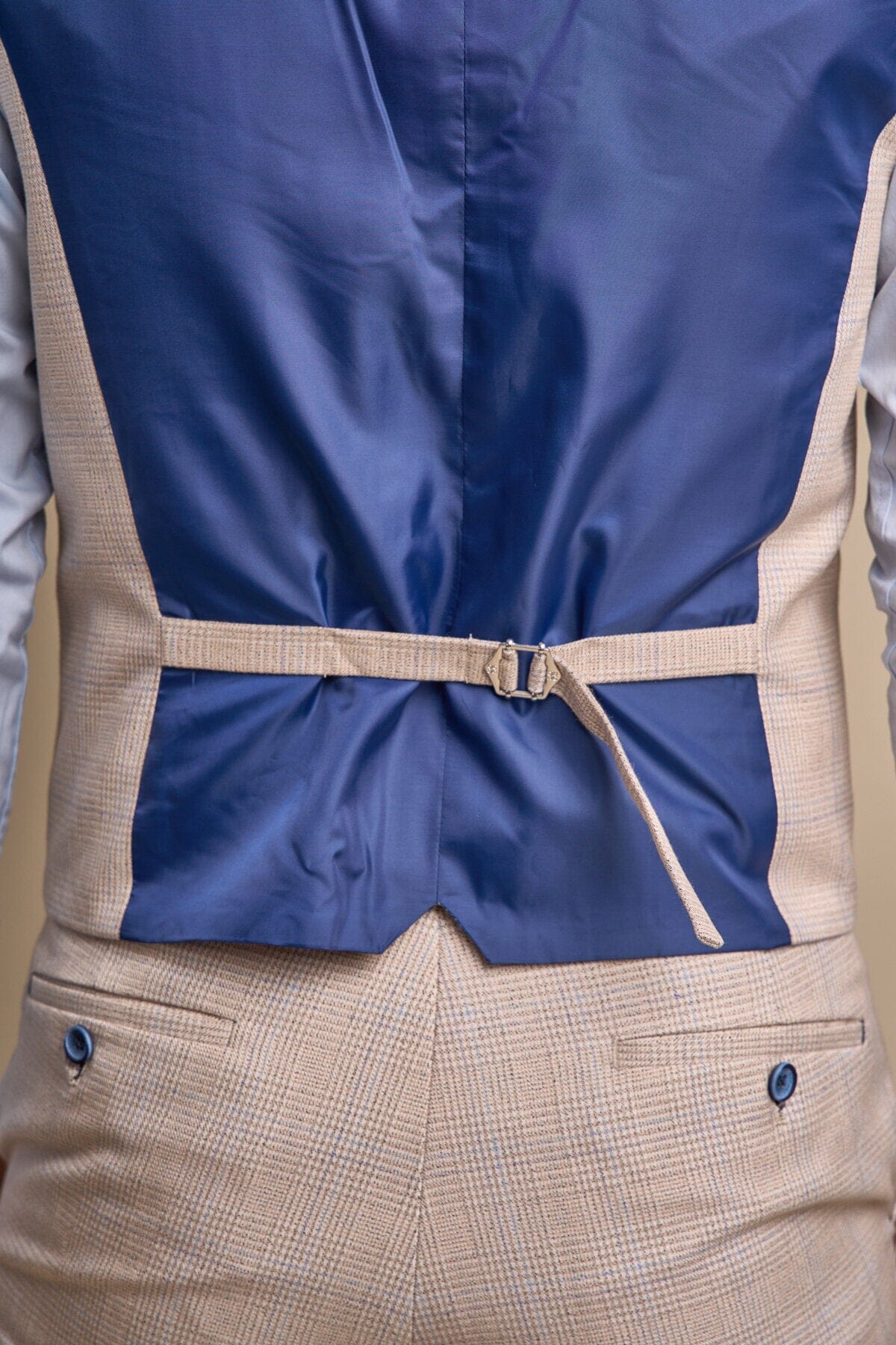 Caridi Beige Waistcoat - Waistcoats - 