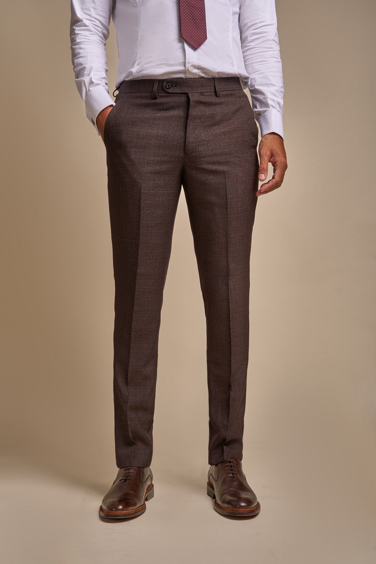 Caridi Brown Trousers - Trousers - 28R 