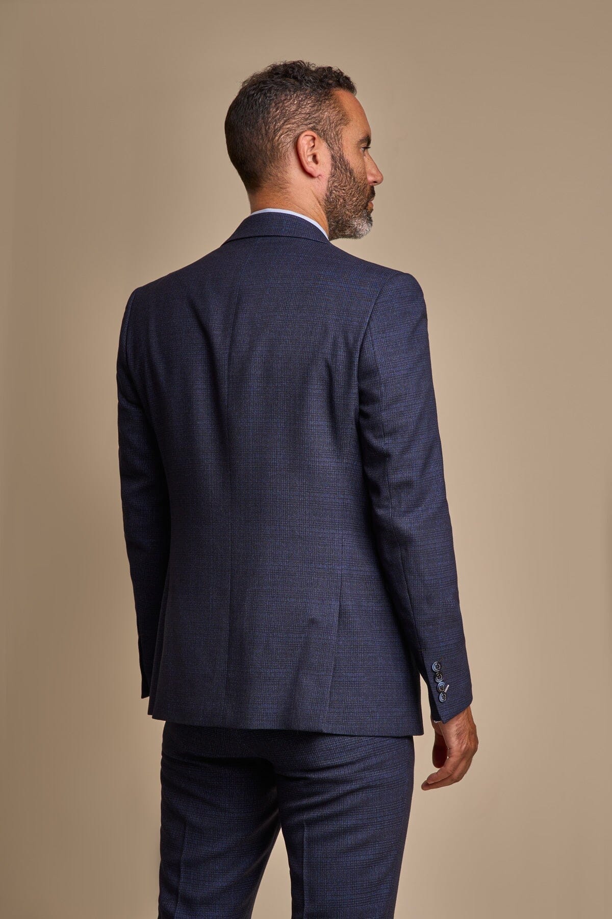 Caridi Navy 3 Piece Suit - Suits - 