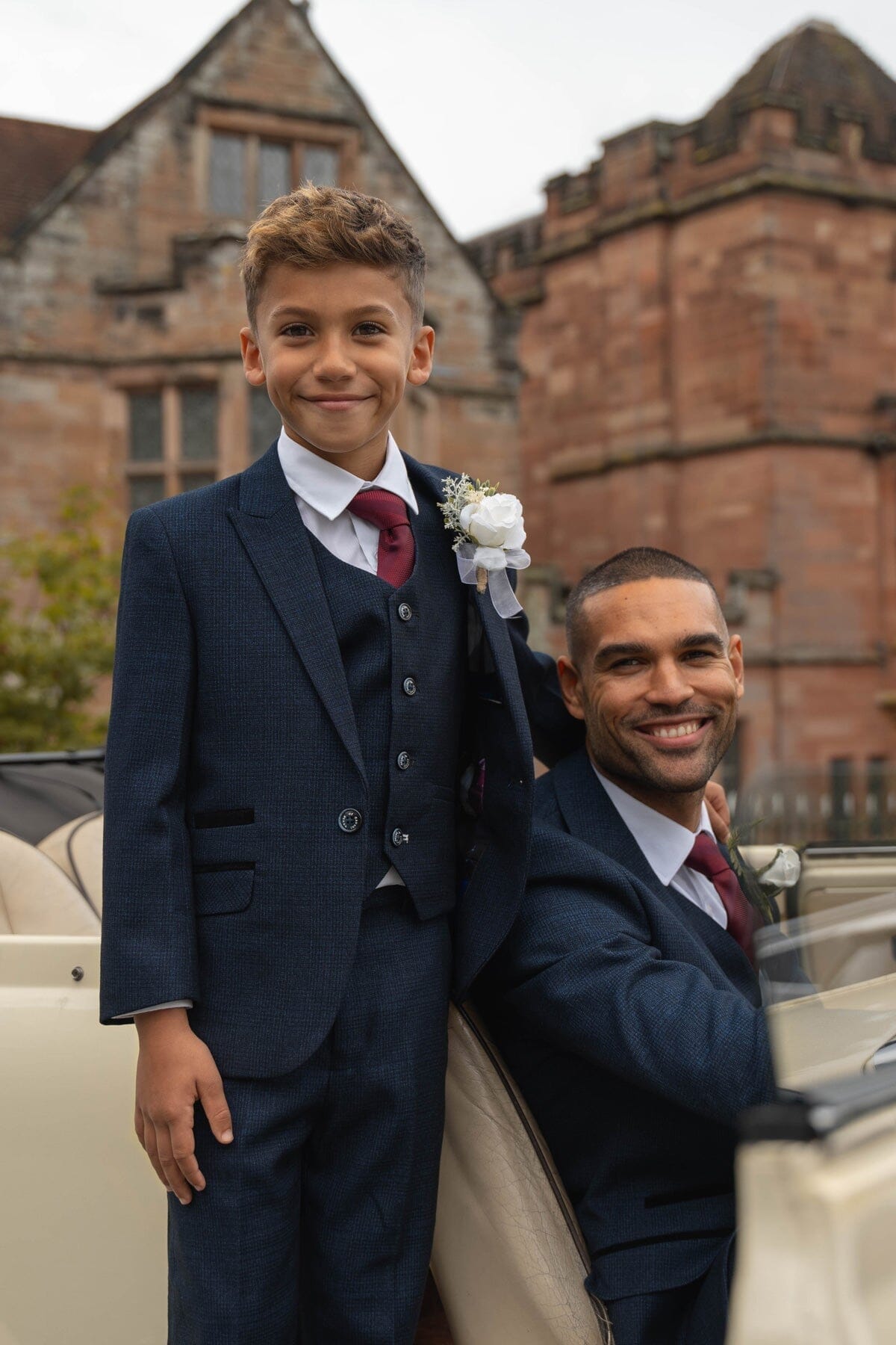 Caridi Navy 3 Piece Suit - Suits - 