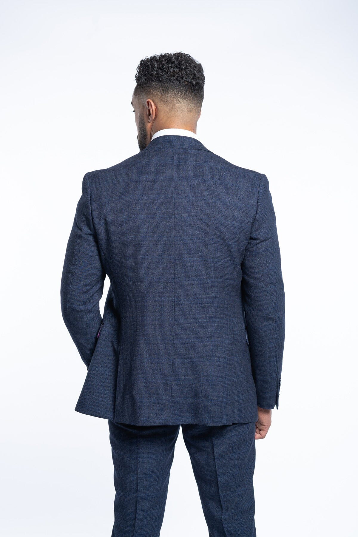 Caridi Navy 3 Piece Suit - Suits - 