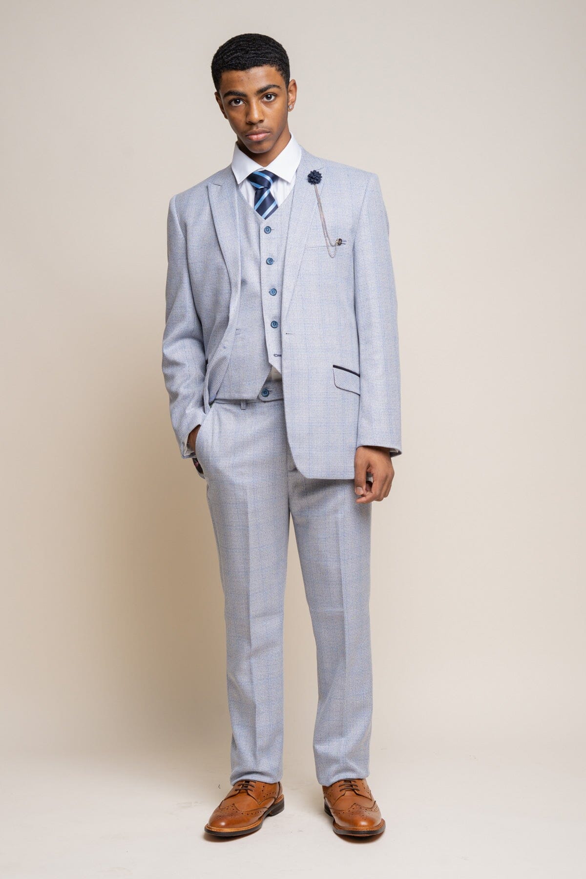 Caridi Sky Boys 3 Piece Suit - Childrenswear - 