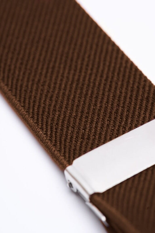 Cavani Classic Elastic Braces - Braces - Brown 