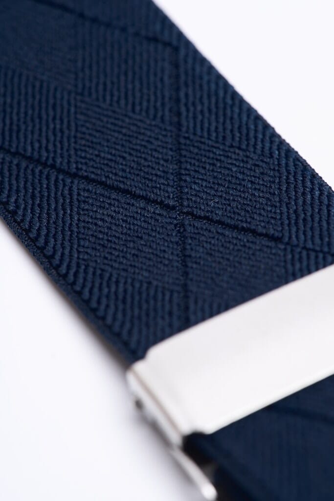 Cavani Classic Elastic Braces - Braces - Textured Navy 