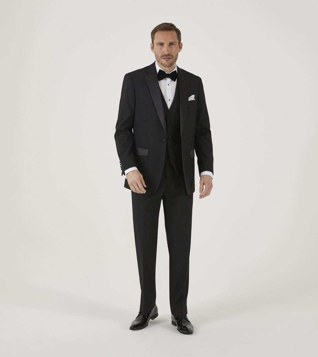 Cavendish Black Dinner Suit Swatch - Swatch - 