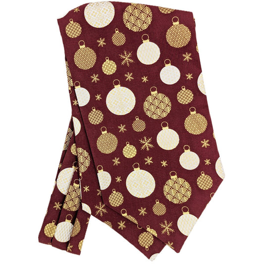 Christmas Baubles Cravat - Cravats - 