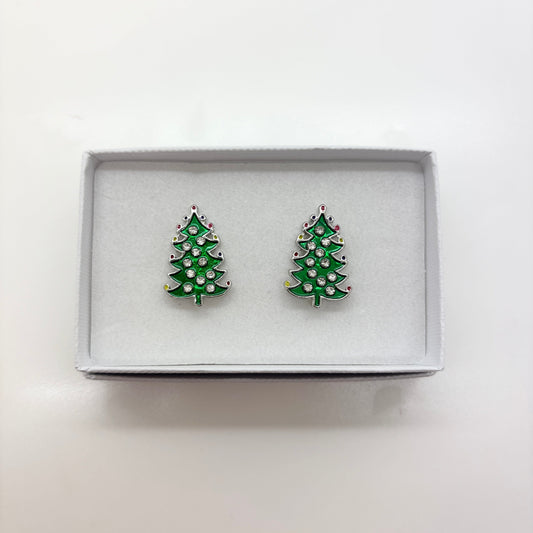 Christmas Tree Cufflinks - Accessories - 