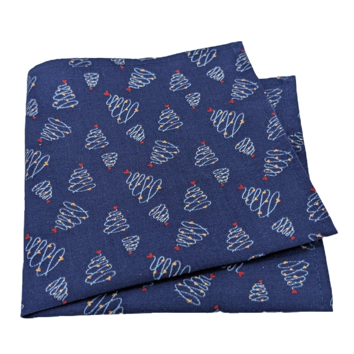 Christmas Tree Swirls Pocket Square - Handkerchiefs - 