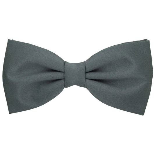 Clearance - Charcoal Pre-Tied Bow Tie - Bow Ties - 