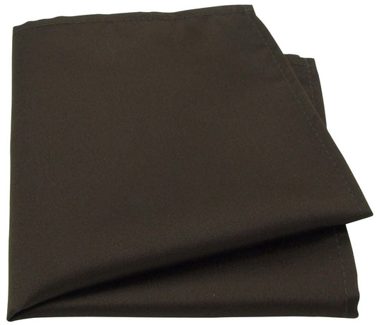 Clearance - Dark Brown Pocket Square - Pocket Square - 