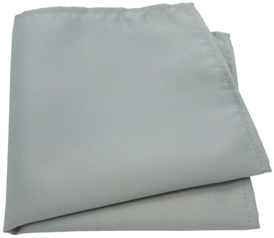Clearance - Pearl Silver Pocket Square - Pocket Square - 
