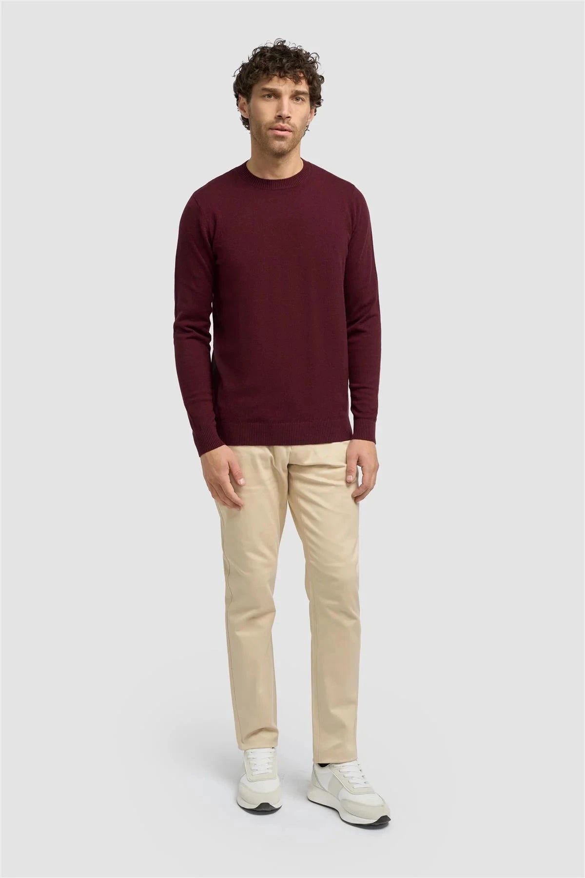 Connall Wool Crewneck Jumper - Jumpers - 