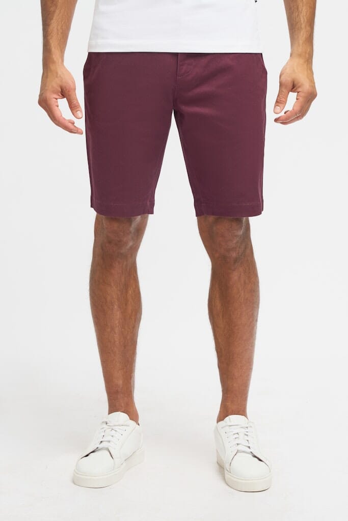 Dakota Chino Shorts - Chinos - Wine 30R 