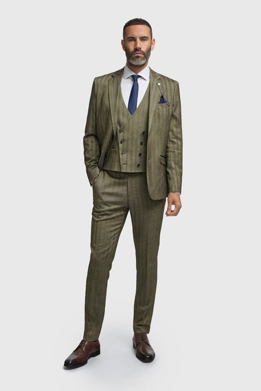 Damon Sage 3 Piece Suit - Suits - 