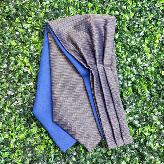 Delius Patterned Silk Cravat - Cravats - 