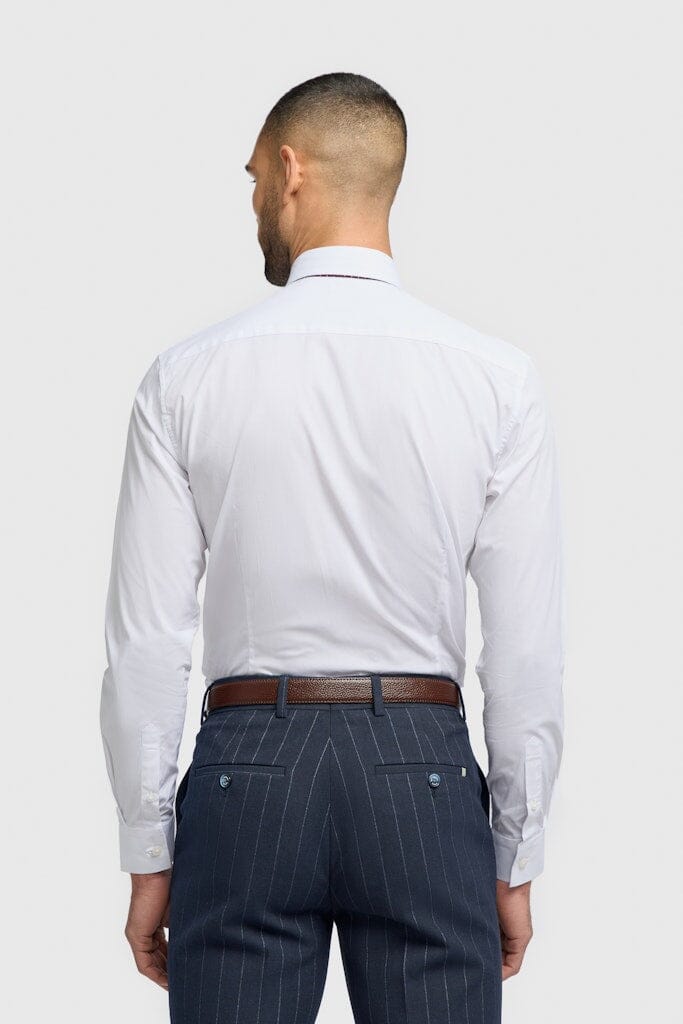 Diaz White Cotton Shirt - Shirts - 