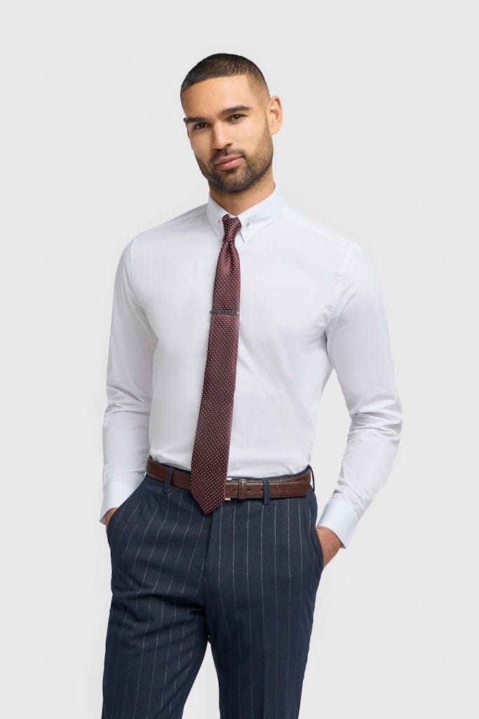 Diaz White Cotton Shirt - Shirts - 