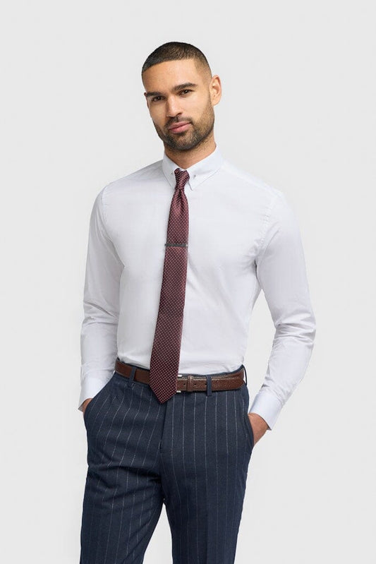 Diaz White Cotton Shirt - Shirts - 