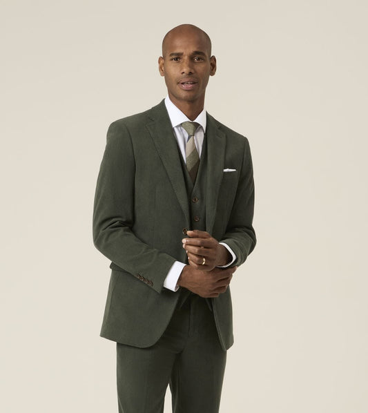 Dorsey Moss Green Corduroy Jacket - Blazers & Jackets - 36R 