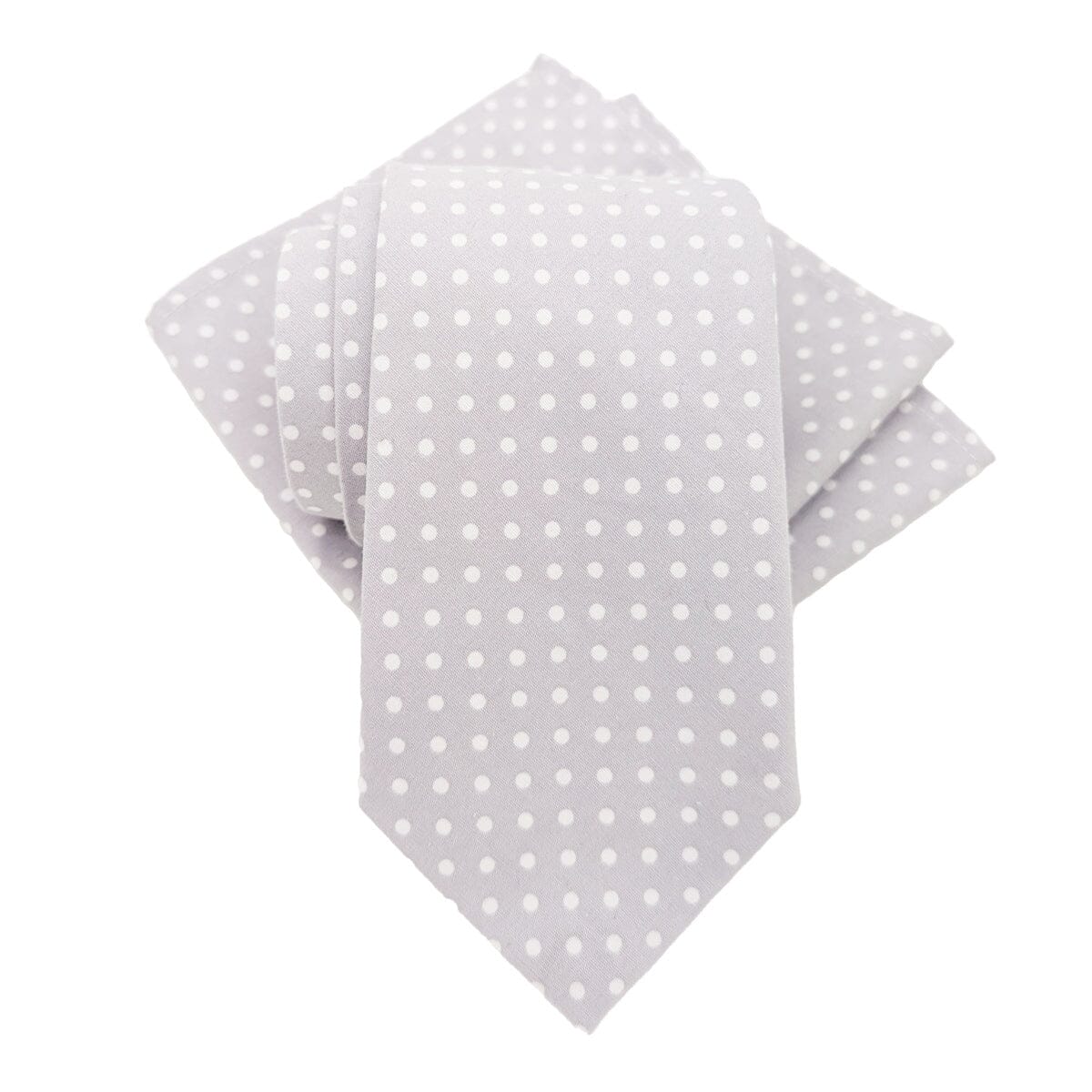 Dove Spot Cotton Tie - Ties - Tie & Pocket Square - Save £1.00 