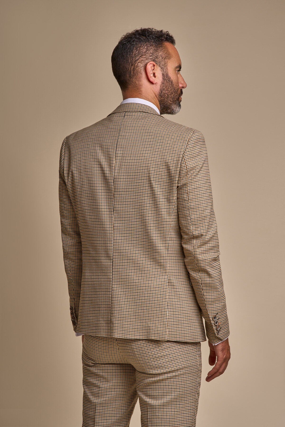 Elwood Houndstooth Suit Swatch - Swatch - 