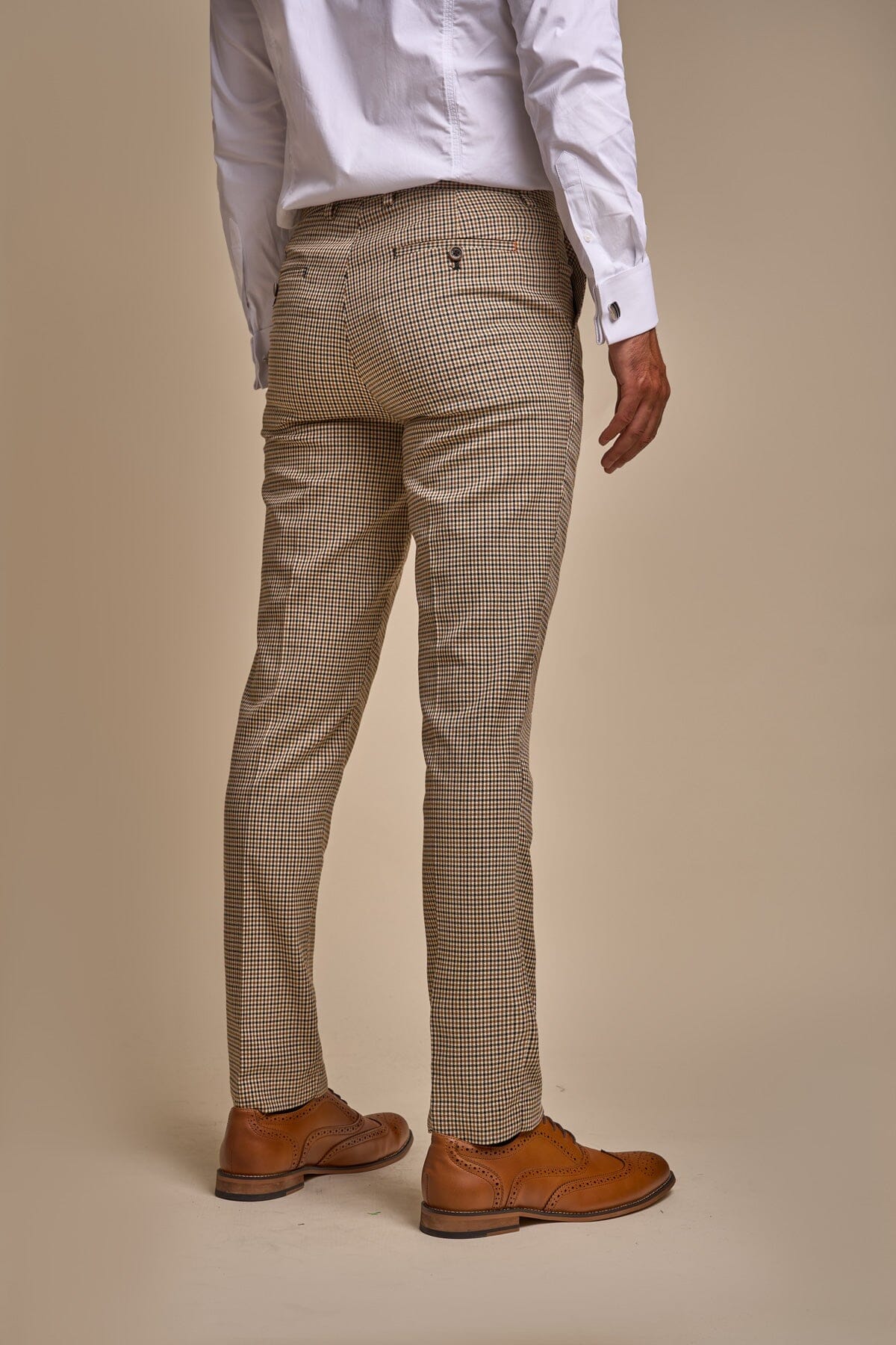 Elwood Houndstooth Suit Swatch - Swatch - 