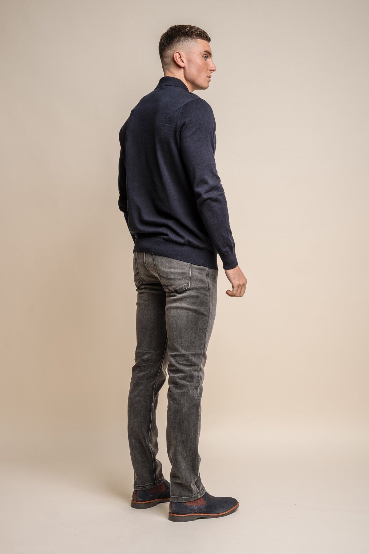Evans Grey Denim Jeans - Jeans - - THREADPEPPER
