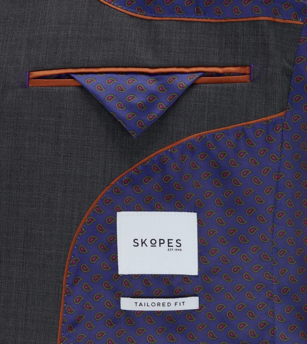 Farnham Grey 3 Piece Suit - Suits - 