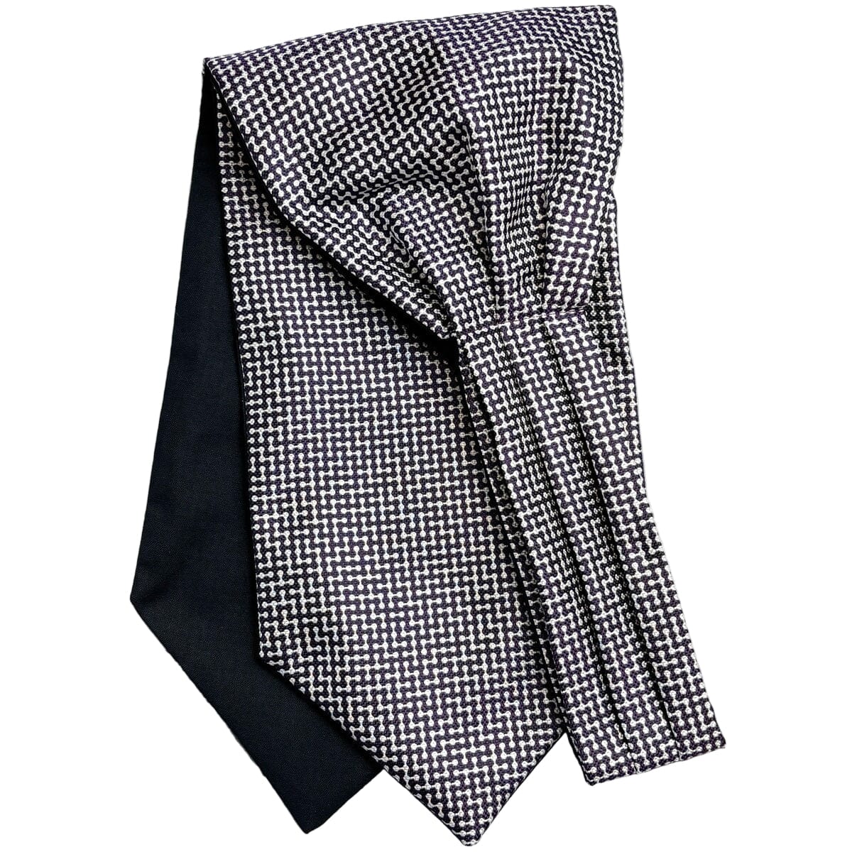 Fleming Patterned Silk Cravat - Cravats - 