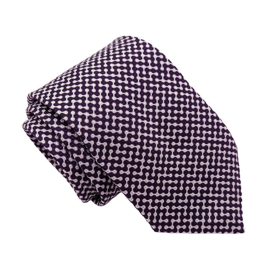 Fleming Spotty Silk Tie - Ties - - THREADPEPPER