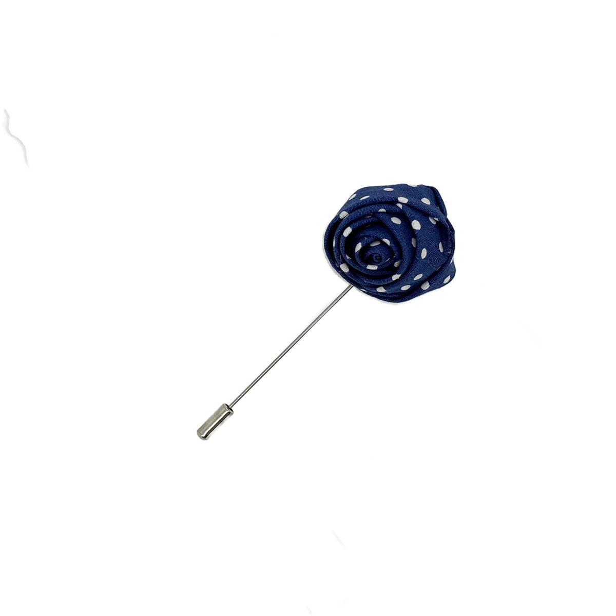 Floral Spot Lapel Pin - Lapel Pins - French Navy 
