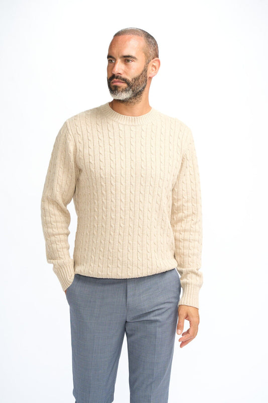 Foston Fawn Crewneck Jumper - Jumpers - 