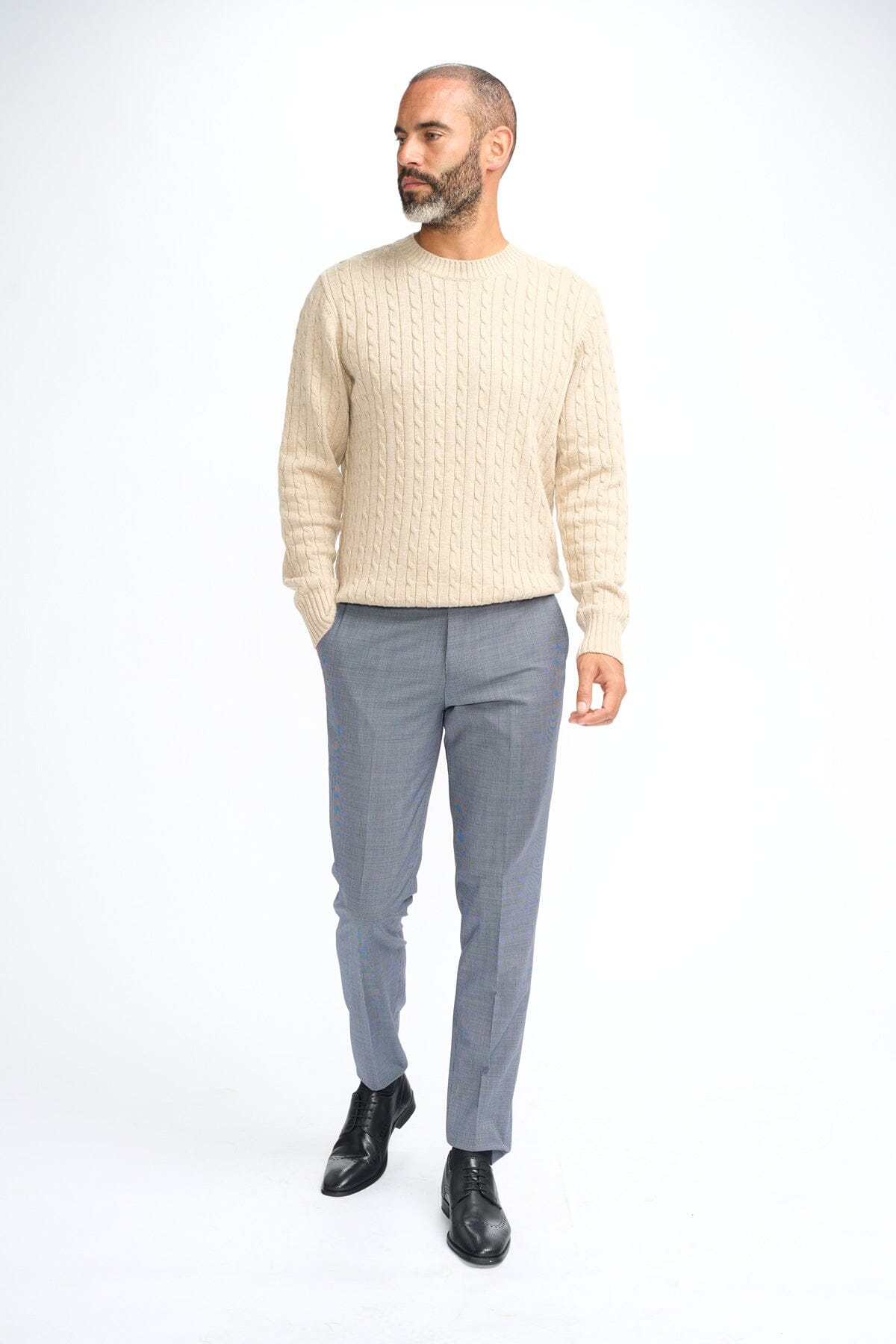 Foston Fawn Crewneck Jumper - Jumpers - 