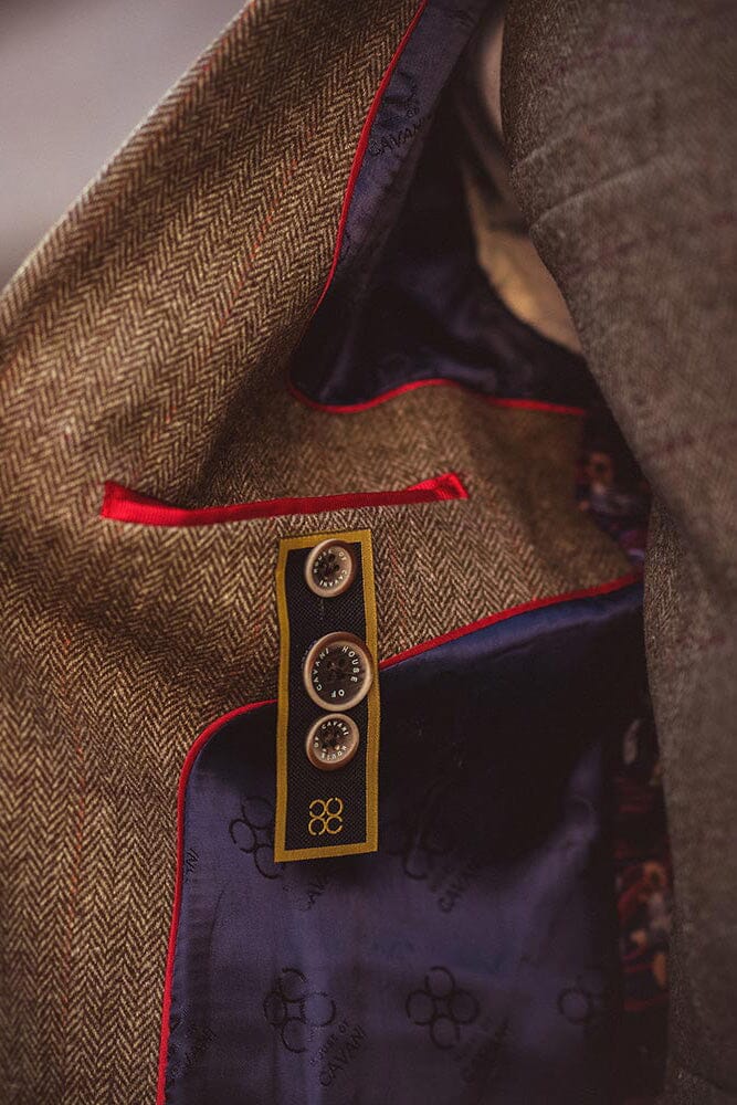 Gaston Sage Tweed Suit Swatch - Swatch - 