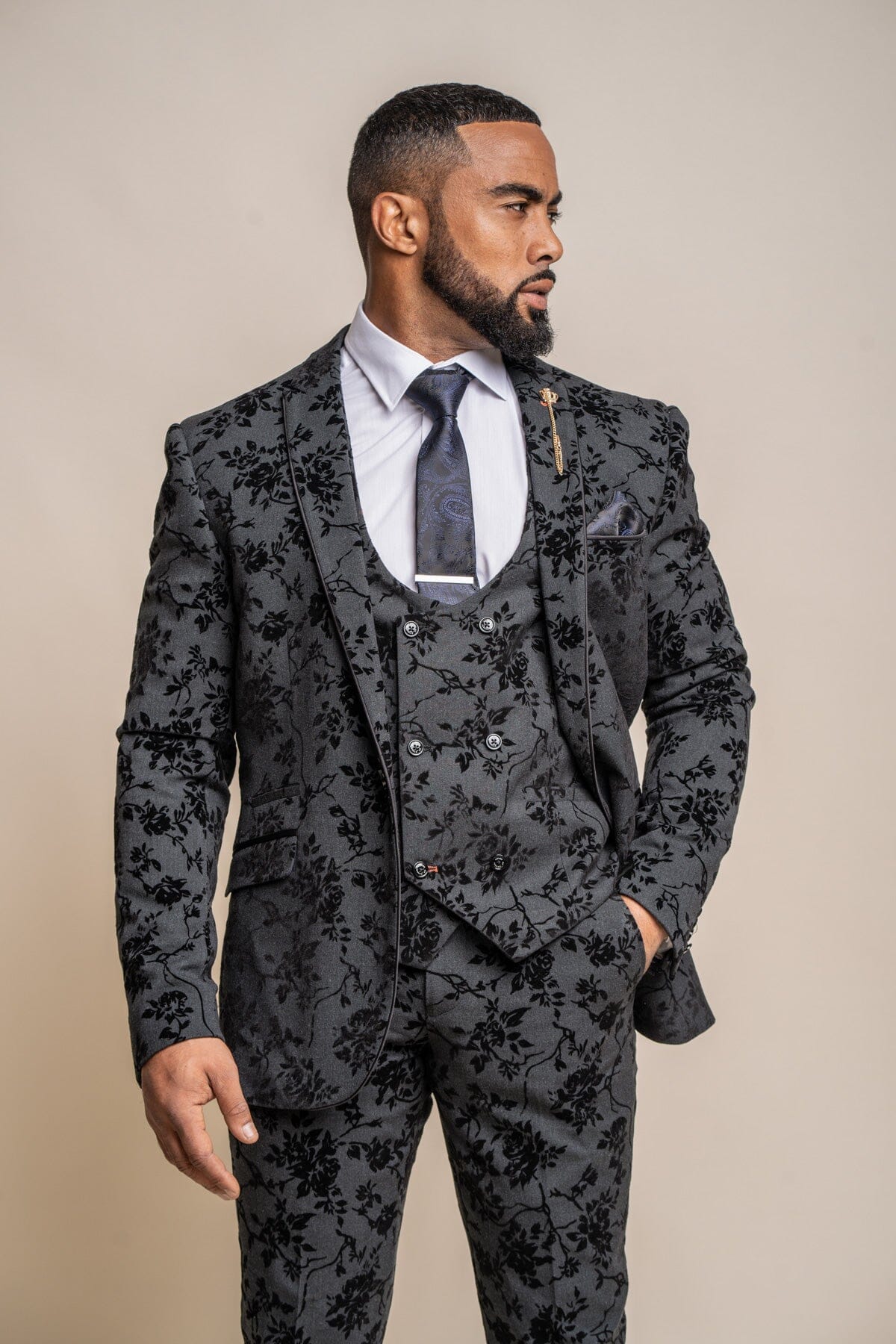 XUELC Men Suit Vests and Pants Tie Black Formal Dress Vest & Pant Slim Fit  Prom Suits Waistcoat XS at Amazon Men's Clothing store