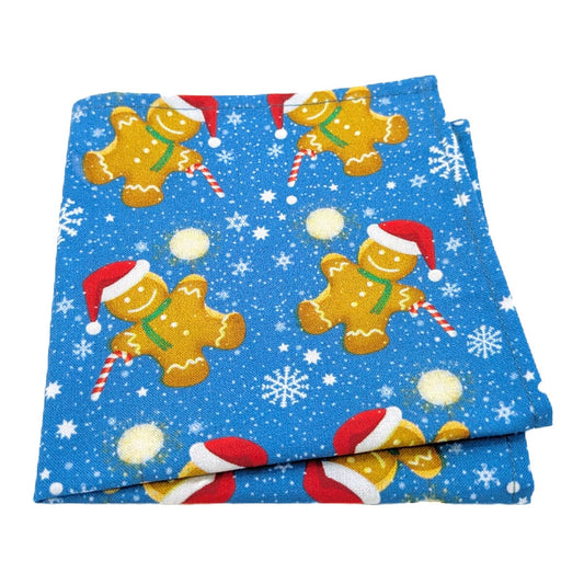 Gingerbread Men Pocket Square - Handkerchiefs - 