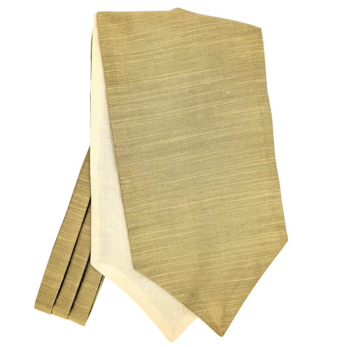 Golden Barley Dupion Cravat - Cravats - 