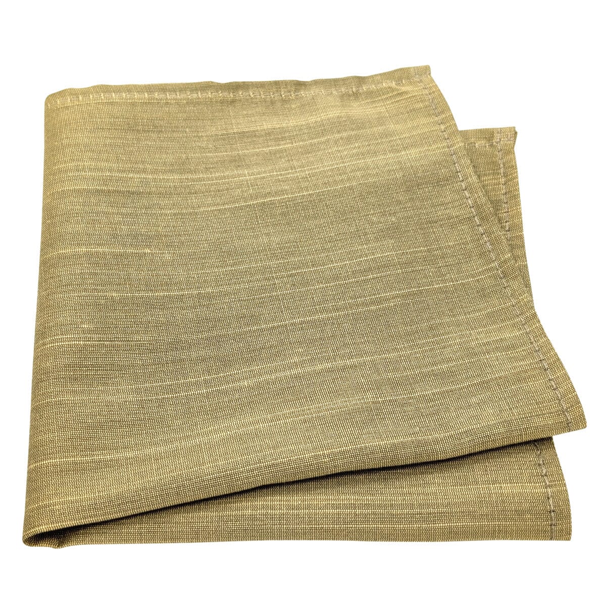 Golden Barley Dupion Pocket Square - Handkerchiefs - 