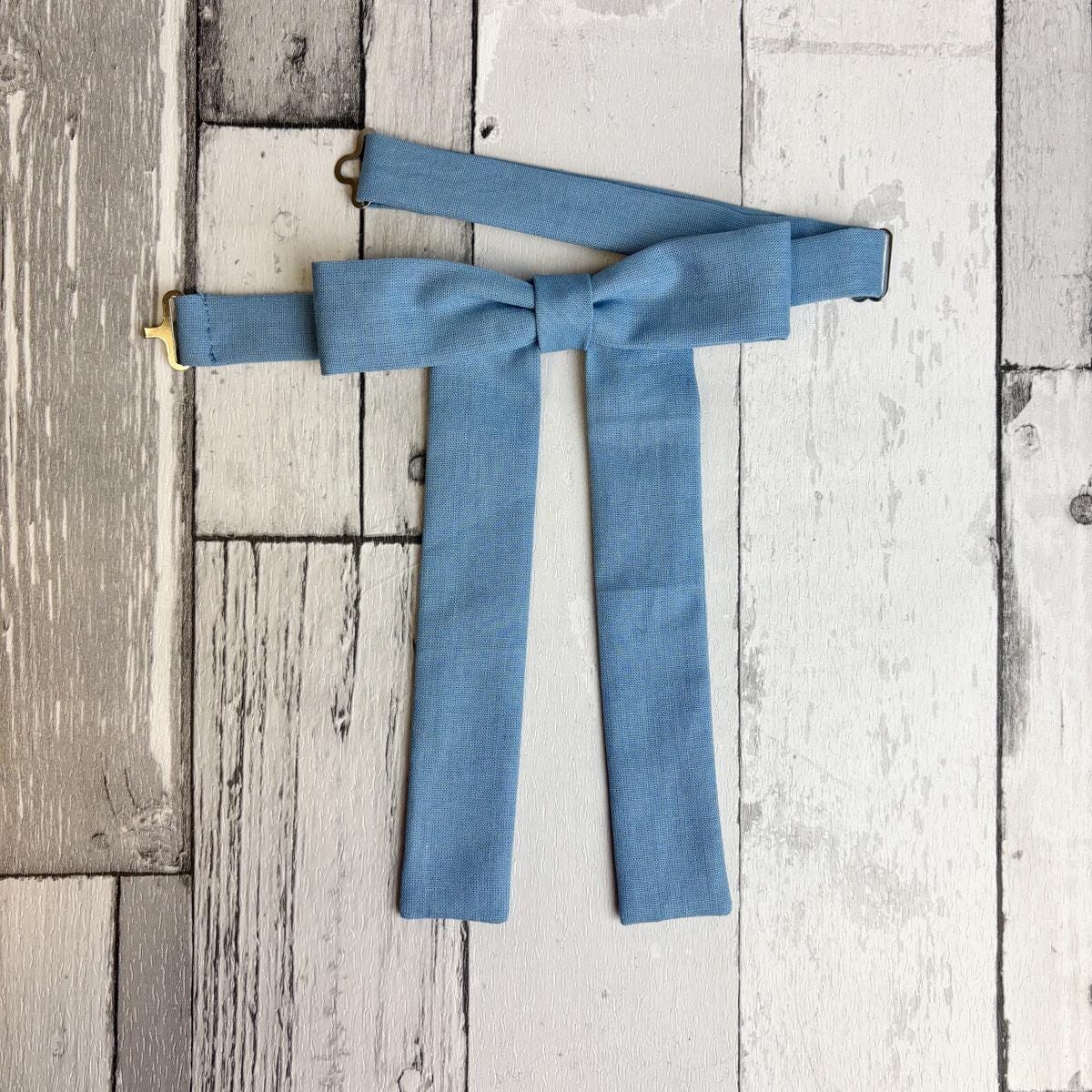 Handmade Western Style Bow Tie: Cotton Kentucky Colonel Cowboy Accessory - - 