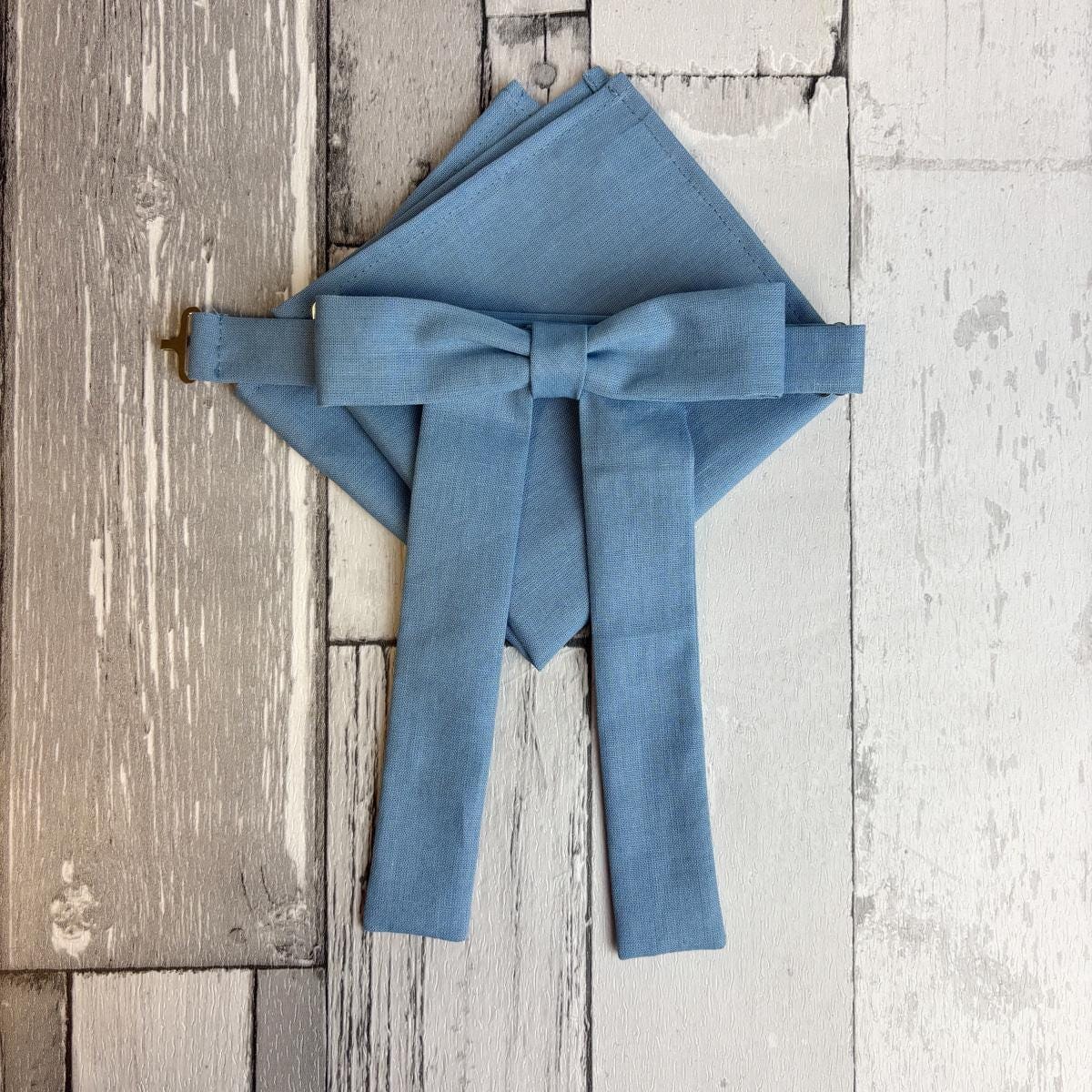 Handmade Western Style Bow Tie: Cotton Kentucky Colonel Cowboy Accessory - - 