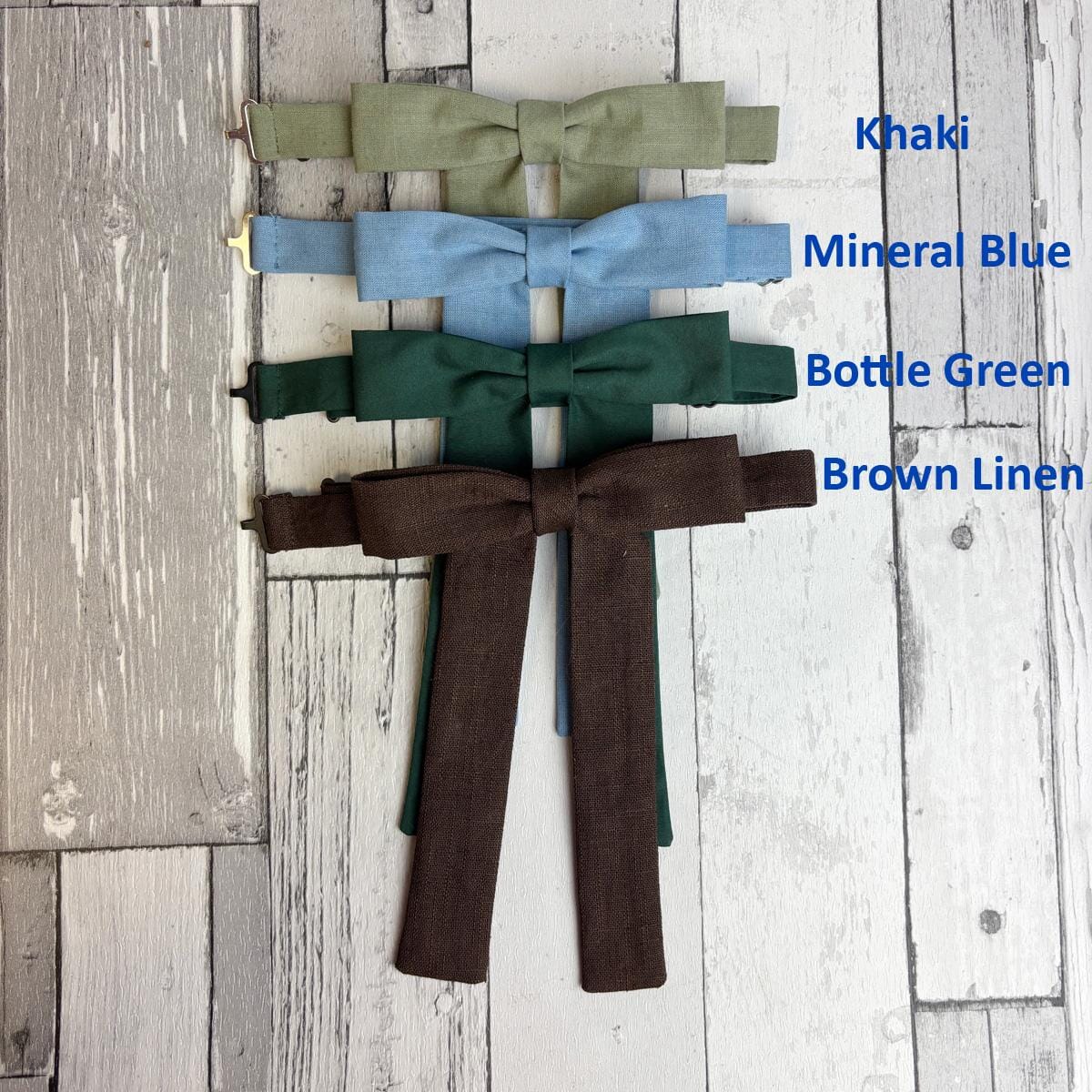 Handmade Western Style Bow Tie: Cotton Kentucky Colonel Cowboy Accessory - - 