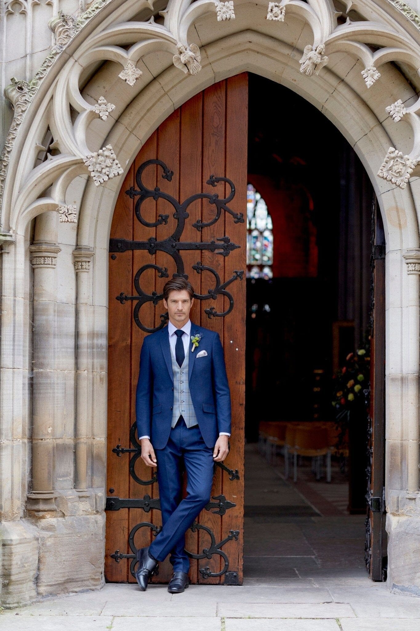 Harcourt Navy 2 Piece Suit - Suits - 