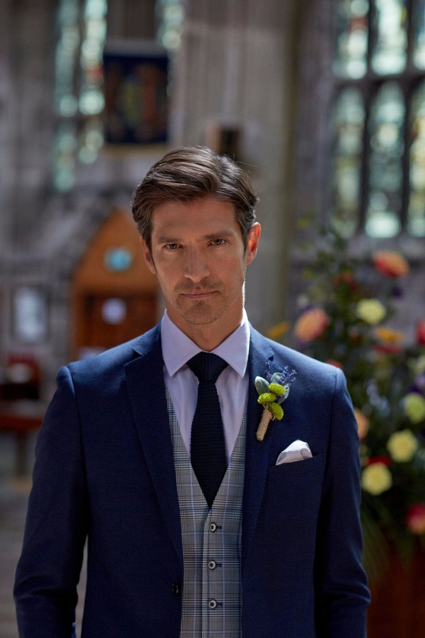 Harcourt Navy 2 Piece Suit - Suits - 