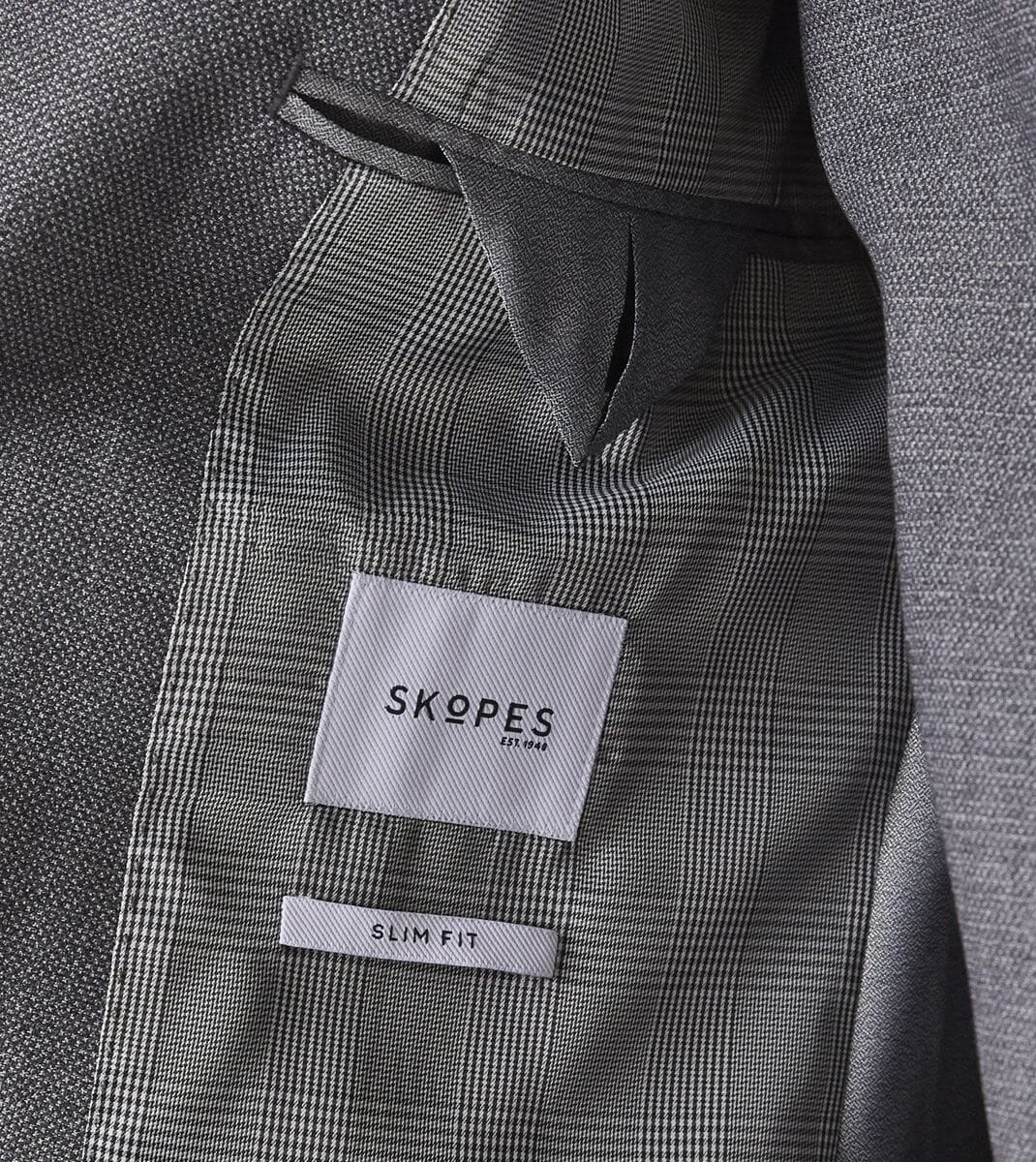 Harcourt Silver 2 Piece Suit - Suits - 