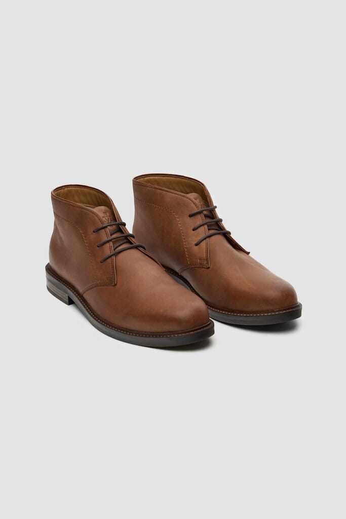 Hector Leather Boots - Boots - Tan 7 