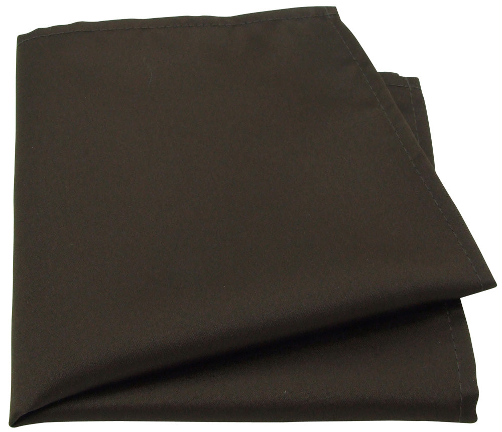 Clearance - Dark Brown Pocket Square